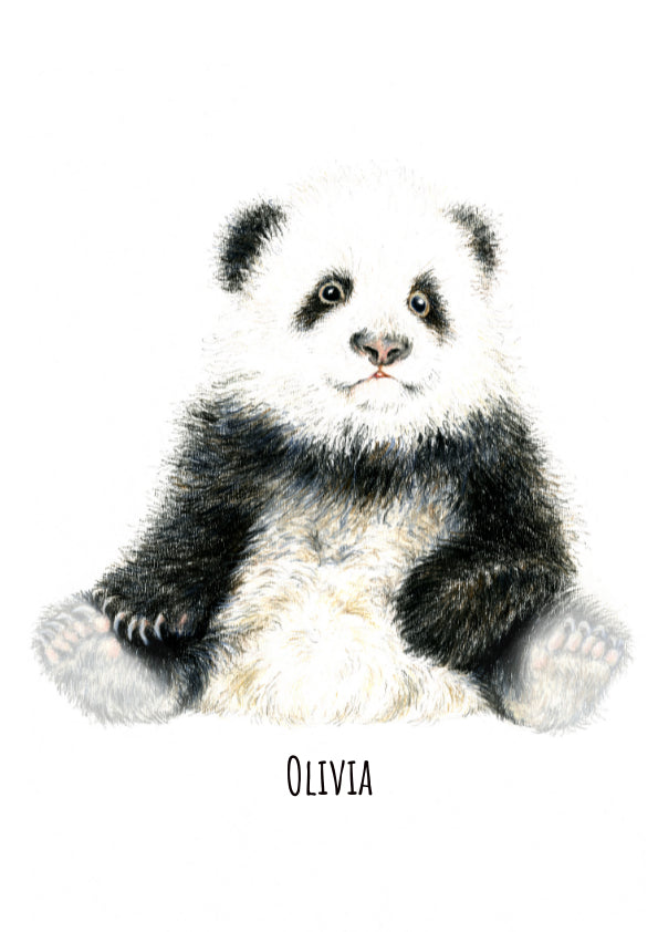 Jalajälje poster Panda